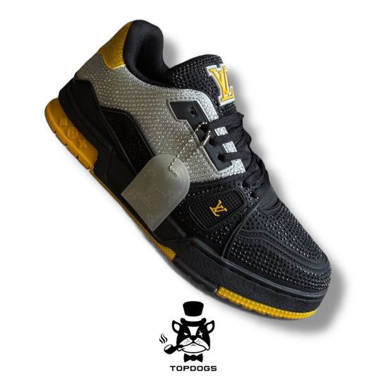 Louis Vuitton Black/Yellow Crystal