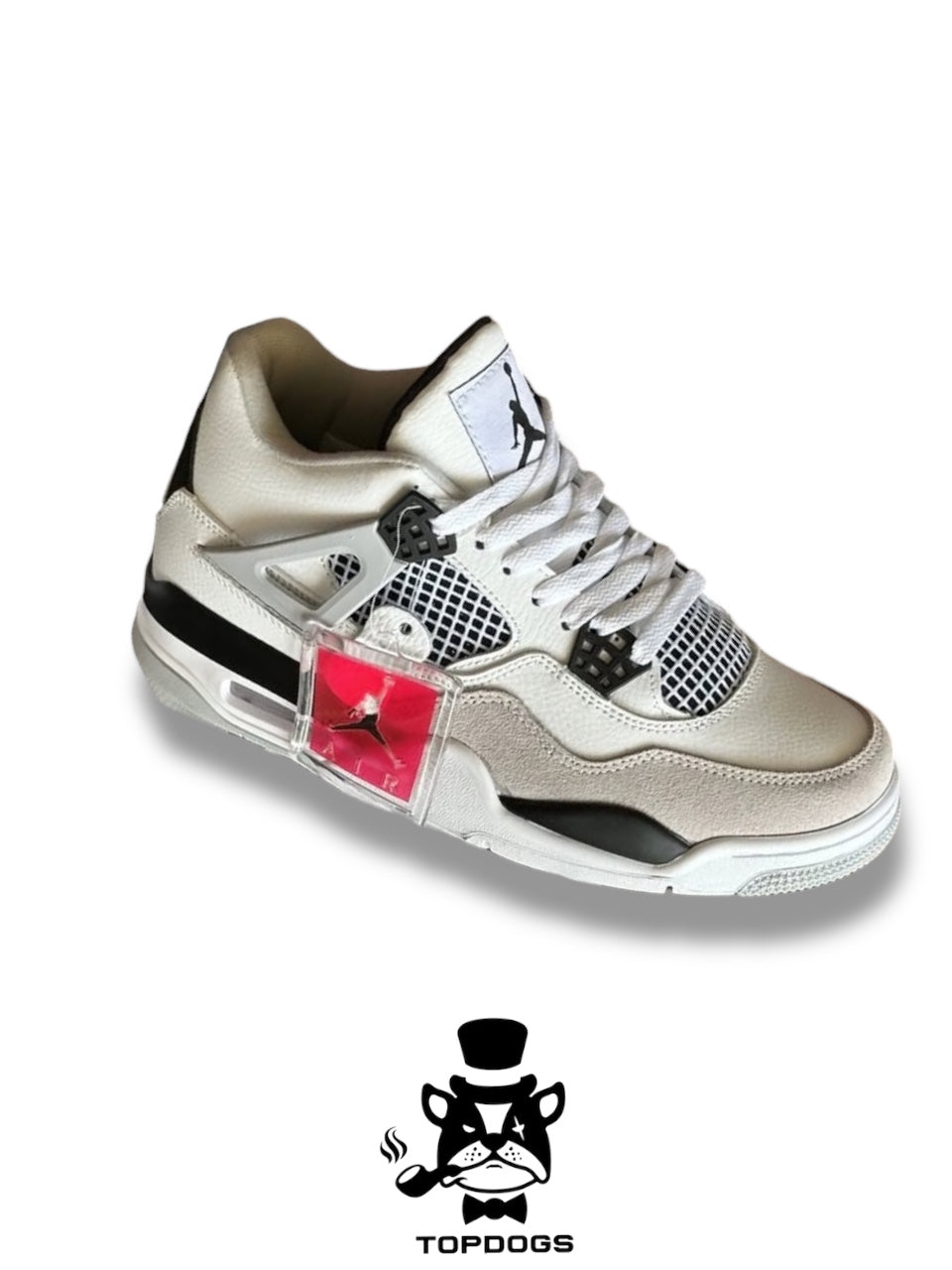 Retro 4 Military Black