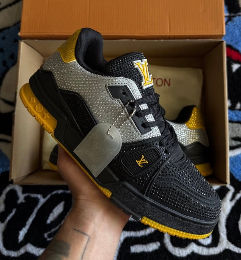 Louis Vuitton Black/Yellow Crystal