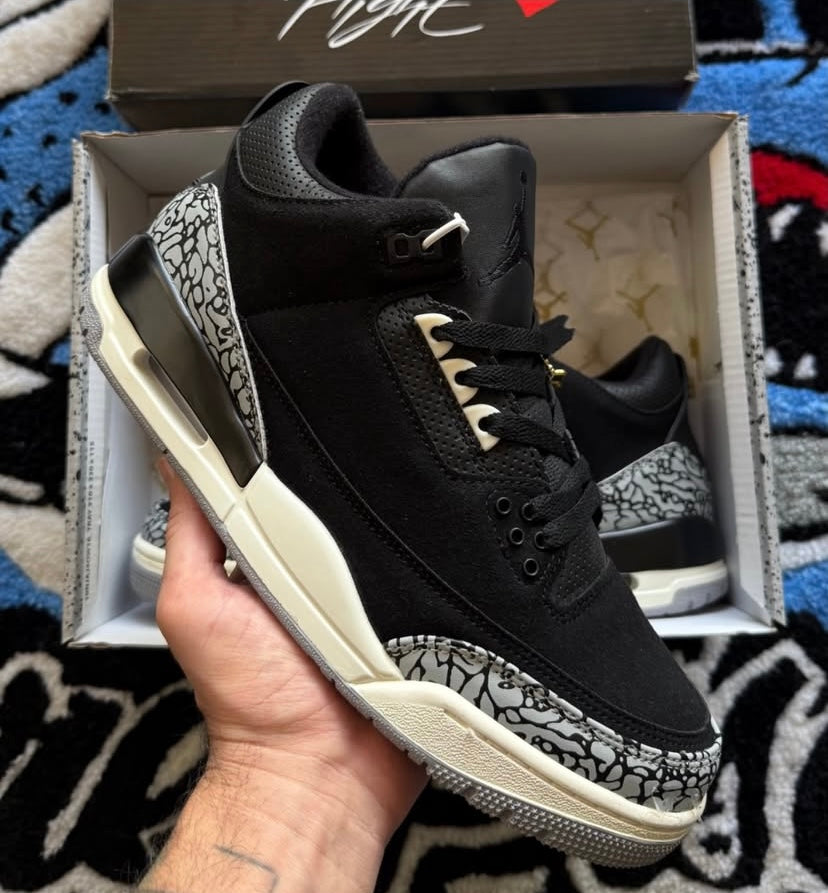 Jordan Retro 3 Off Noir